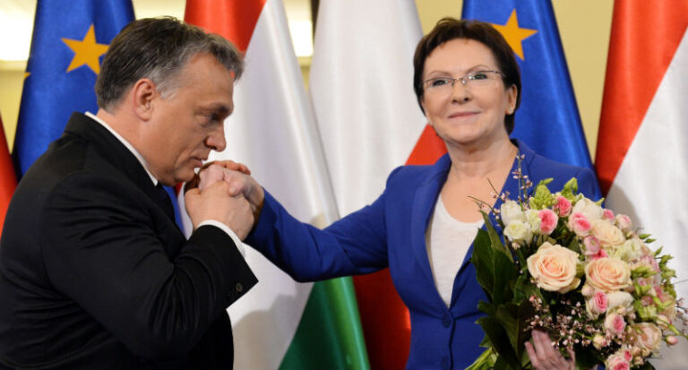 Hungarian PM Orban in Warsaw