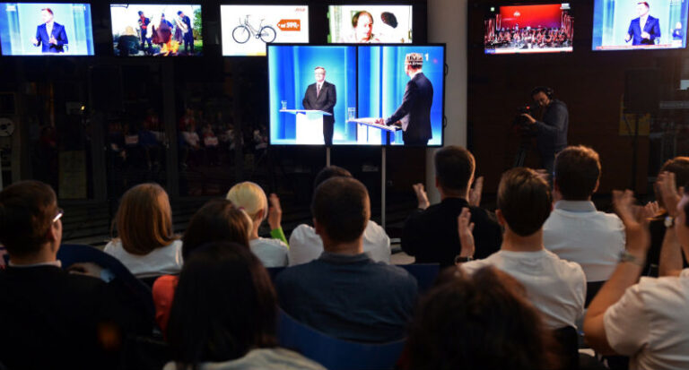 Presidential candidates attend TV debate