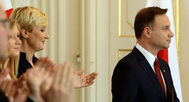 Duda reaches out to transatlantic guests