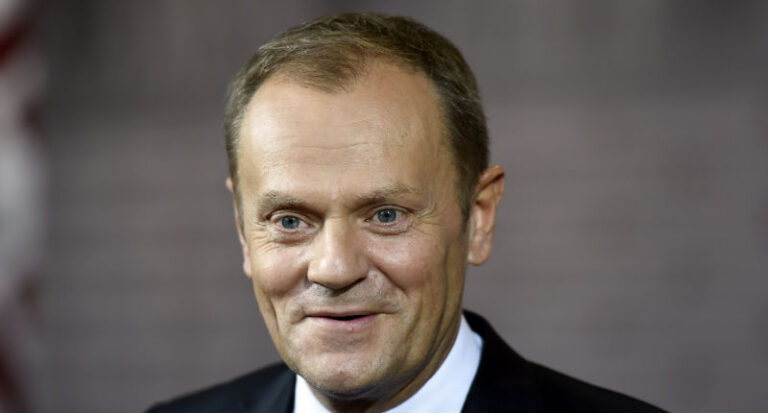 EuCo President Tusk talks about govt resignations