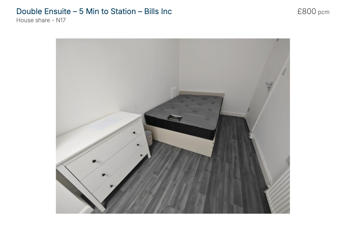 Ceny najmu w Londynie są bardzo zróżnicowane. Jednak wynajmując pokój w dobrej lokalizacji musimy liczyć się z opłatą co najmniej 800 funtów miesięcznie. Foto: Spareroom.co.uk