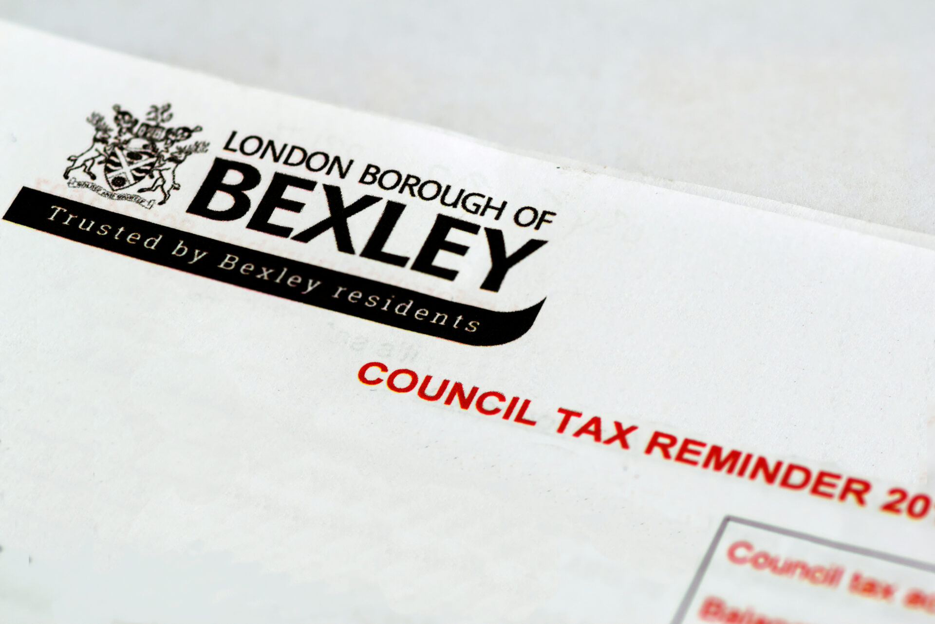 Council Tax w Wielkiej Brytanii to znienawidzony przez większość podatek lokalny. Foto: Shutterstock.com