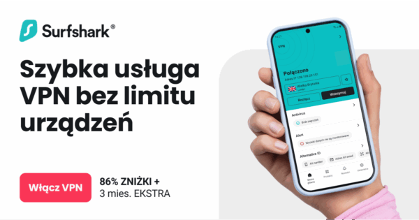 blokada reklam Surfshark