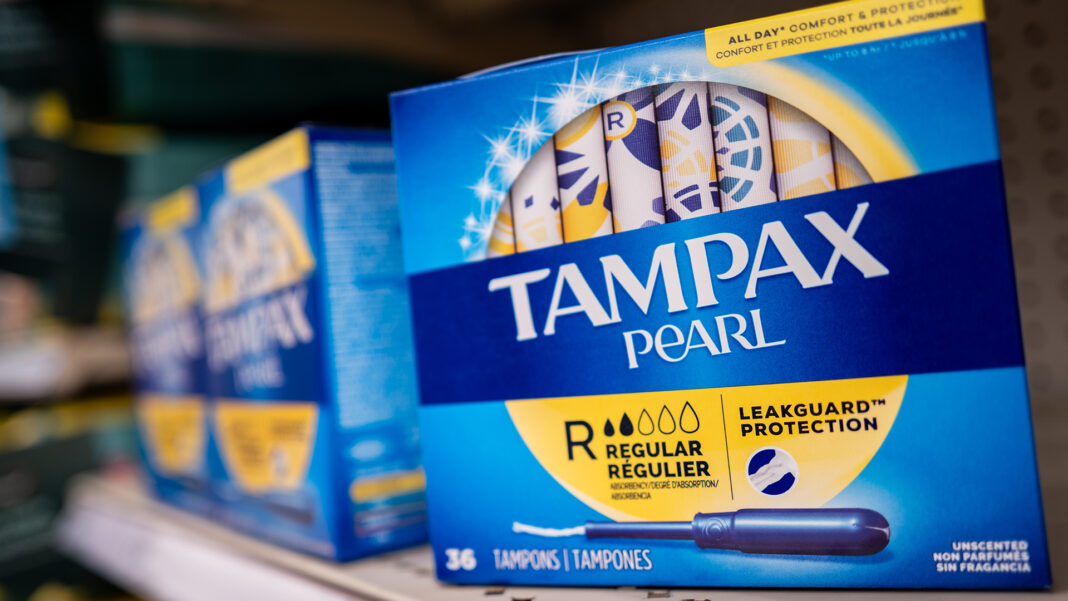Glifosat w tamponach w Wielkiej Brytanii