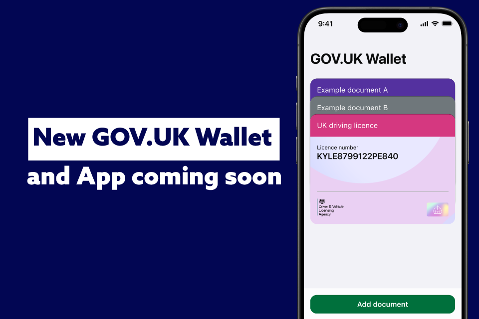 GOV.UK Wallet to nowa aplikacja mobilna tworzona przez rząd Wielkiej Brytanii. Ma ona umożliwić przechowywanie cyfrowych dokumentów tożsamości i certyfikatów na smartfonie. Photo Gov.uk