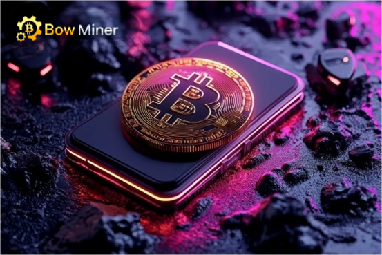 Interfejs platformy Bow Miner do pasywnego zarabiania na kryptowalutach