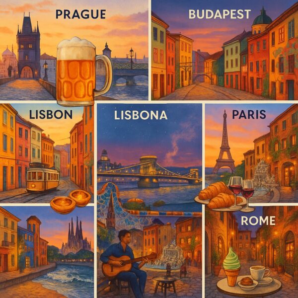 szybka podróż po Europie