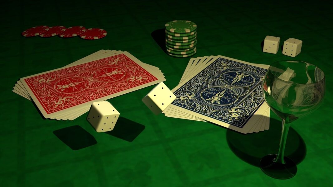 Doyle Brunson podczas gry w pokera w Las Vegas