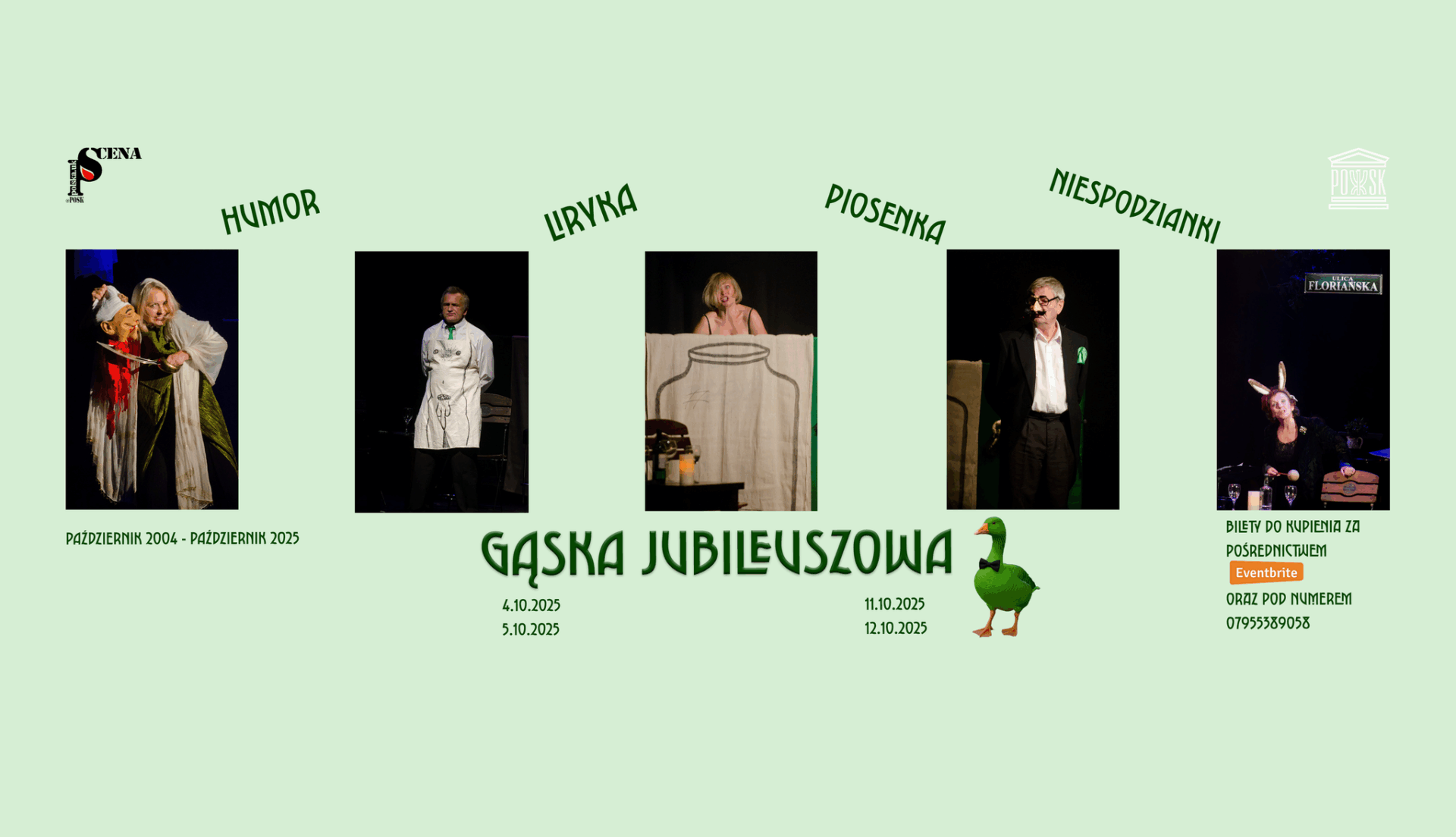 Zespół Sceny Polskiej .UK świętuje 21-lecie w Teatrze POSK.