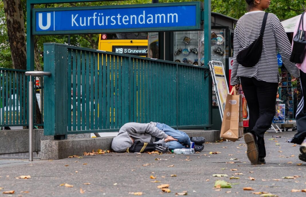 Duży odsetek bezdomnych imigrantów w Niemczech to Polacy