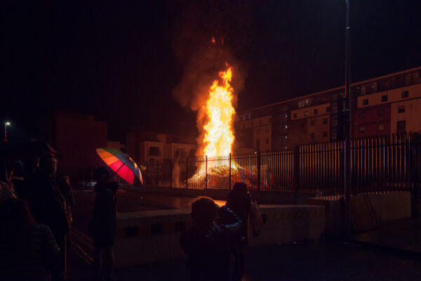 Centralnym elementem Samhain były wielkie ogniska, palone w ważnych punktach wspólnot celtyckich