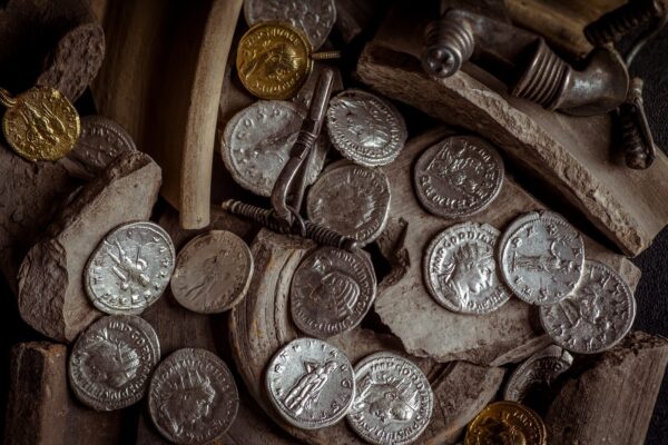 W Wielkiej Brytanii często znajduje się stare monety z czasów Imperium Rzymskiego