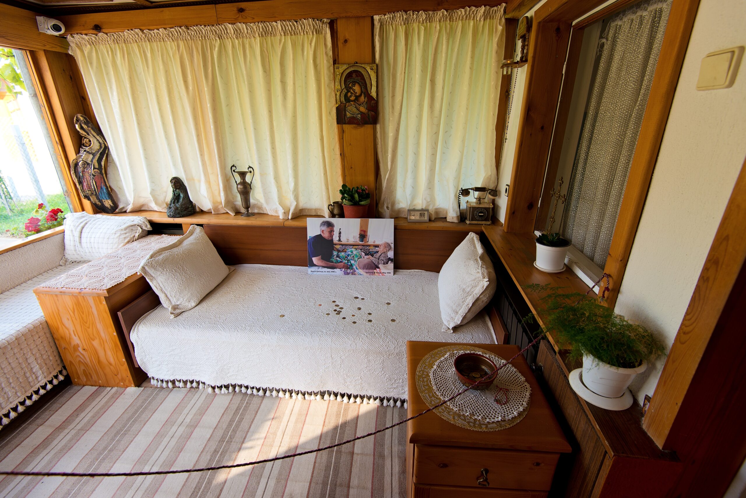 Rupite, Bułgaria. Dom, w którym mieszkała Baba Vanga.