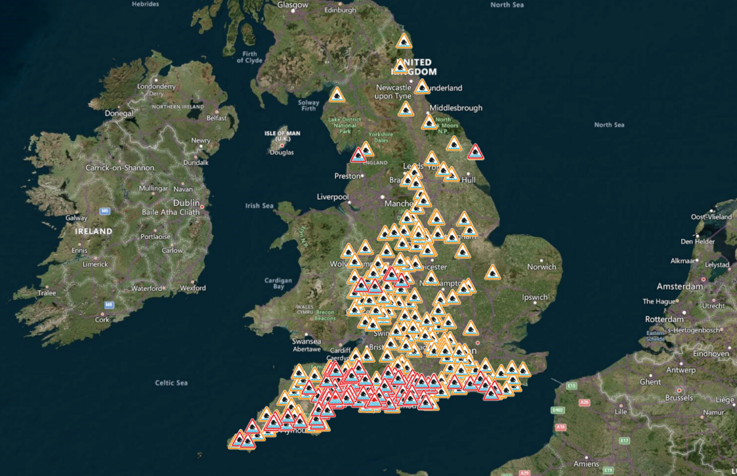 Sztorm Chandra atakuje UK.