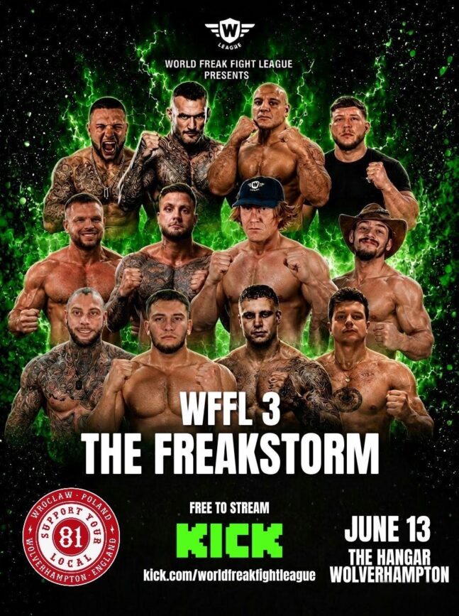 polska federacja freak fightów w UK