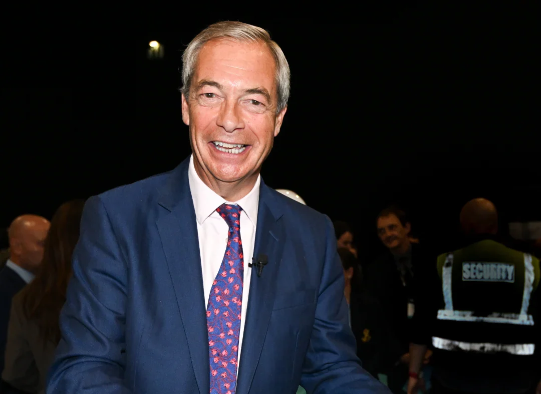 Nigel Farage i jego partia Reform UK - ogromne zwycięstwo w lokalnych wyborach w UK. Co to oznacza dla Polaków. Foto: Reform UK