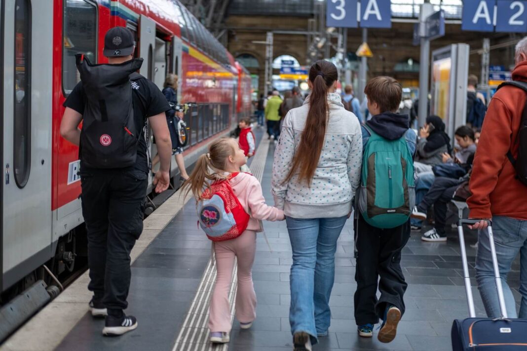 Promocyjny bilet rodzinny na podróż koleją w Niemczech
