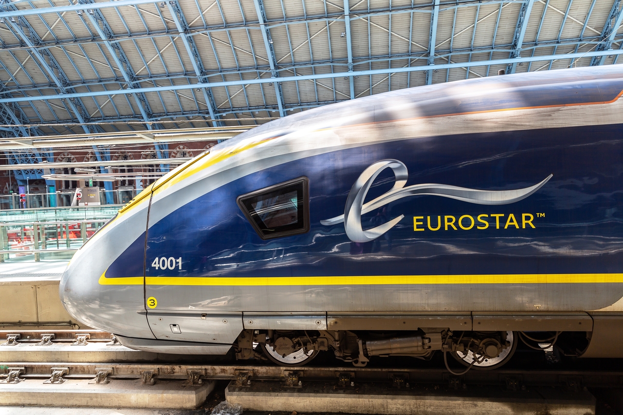 podróż pociągiem Eurostar