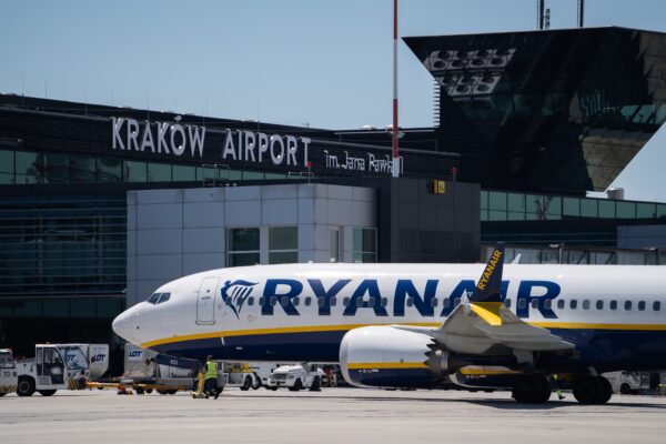 Ryanair ogranicza także loty z Krakowa
