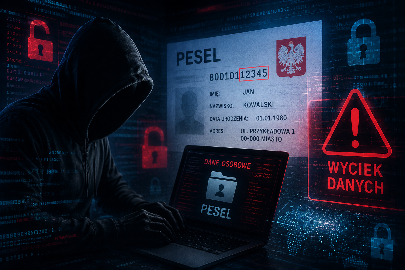 Wyciek danych w tym PESEL dotyczy prawie 19 milionów obywateli.